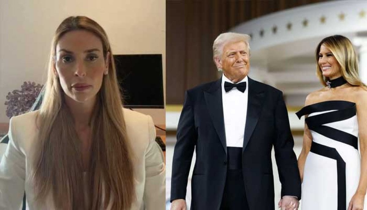 Amanda Ungaro, who linked Trump and Melania to Epstein, shares her story