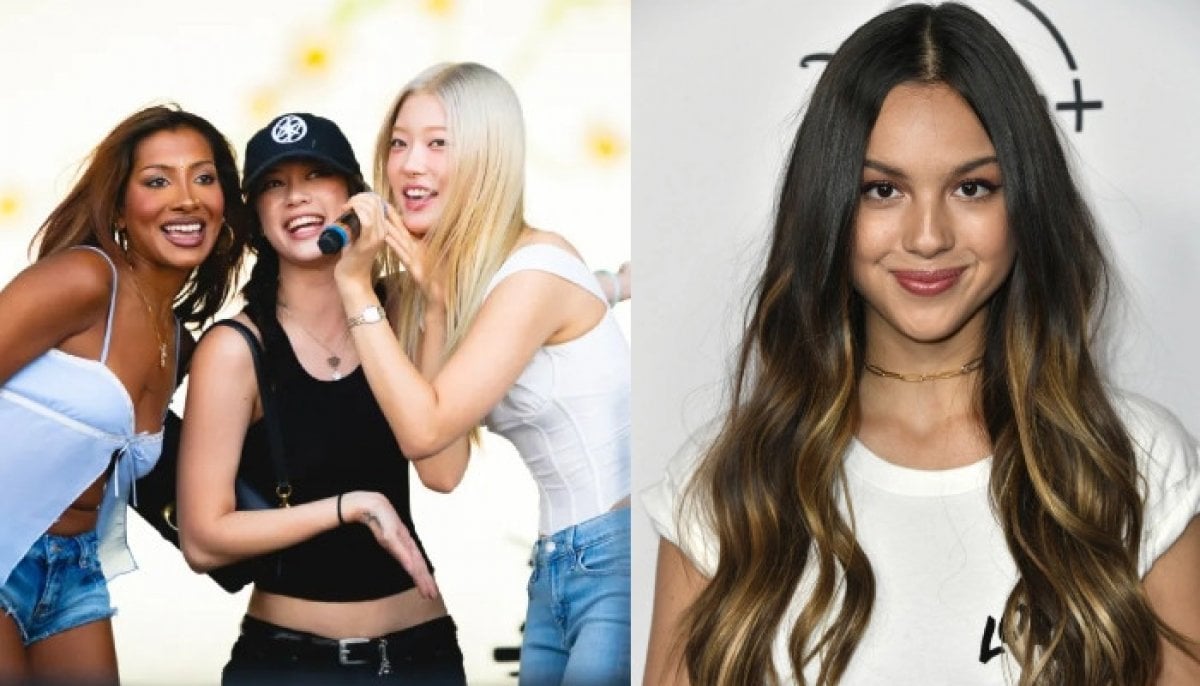 KATSEYE delight crowd with surprise appearance at Olivia Rodrigo show