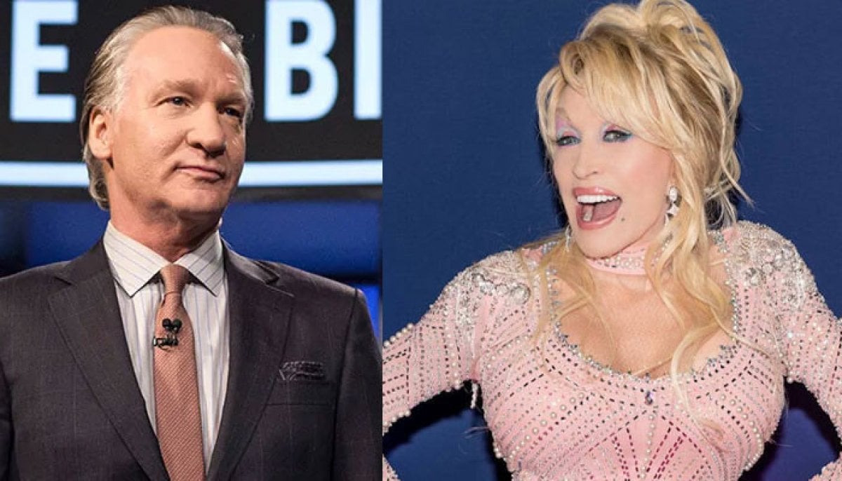 Bill Maher criticised for comment during Dolly Parton tributes