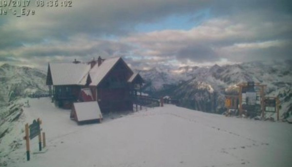Significant snow falls at BC ski resort despite summer still being in full swing