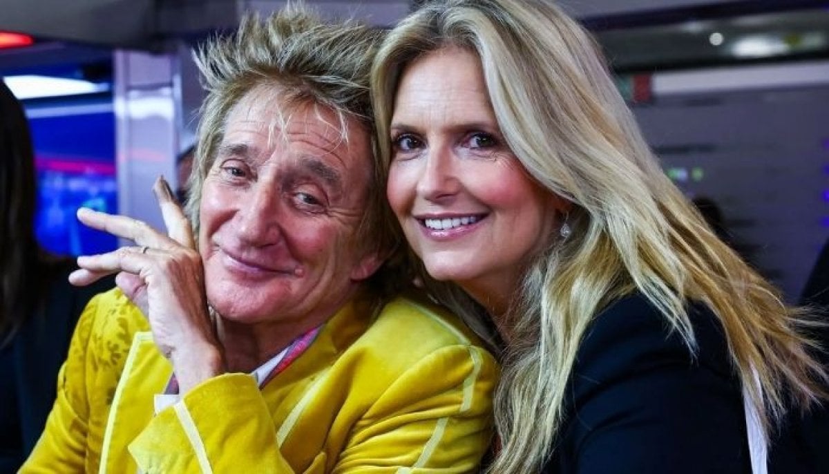 Penny Lancaster shares major update on Rod Stewart’s health after tour cancellation