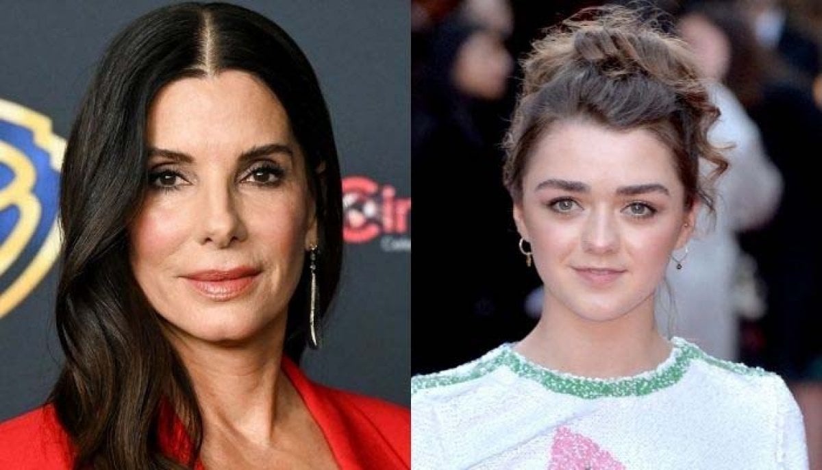 Maisie Williams gives insights into Sandra Bullock’s cozy sleepover
