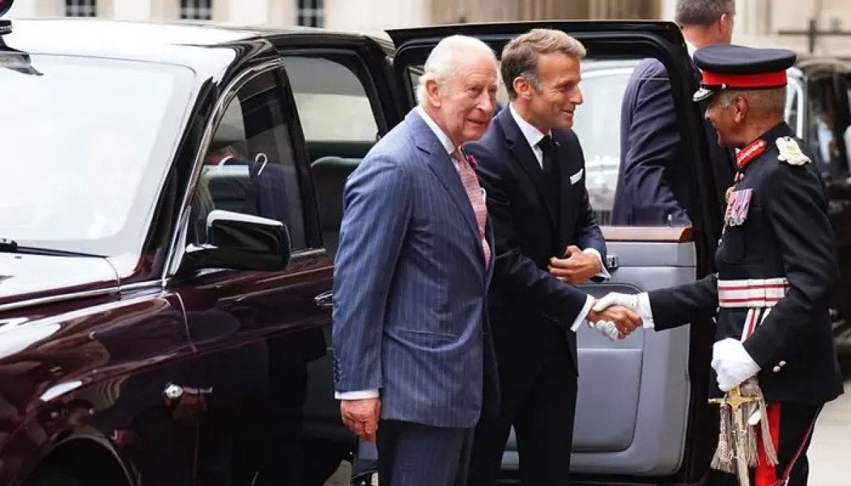 King Charles and French leader Macron meet over iconic 1,000-year-old masterpiece