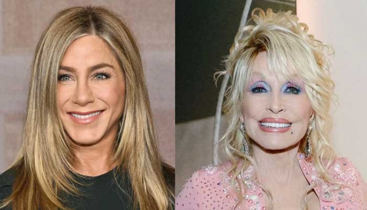 Jennifer Aniston pays rare public tribute to Dolly Parton after her death