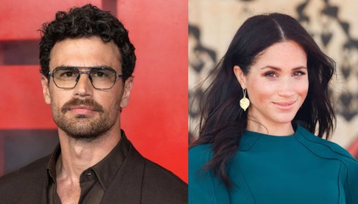 Theo James reacts to Meghan Markle's casting rumors in 'The Gentlemen'