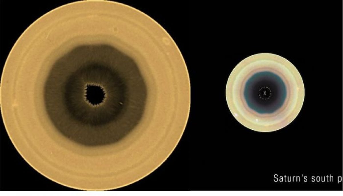 NASA Hubble spots strange 10-sided ‘decagon’ swirling around Saturn’s south pole 