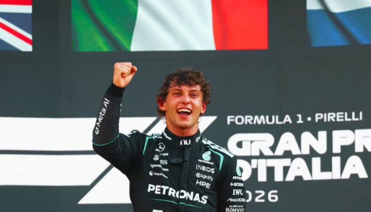 F1 Kimi Antonelli wins Italian GP from 19th on grid at Monza