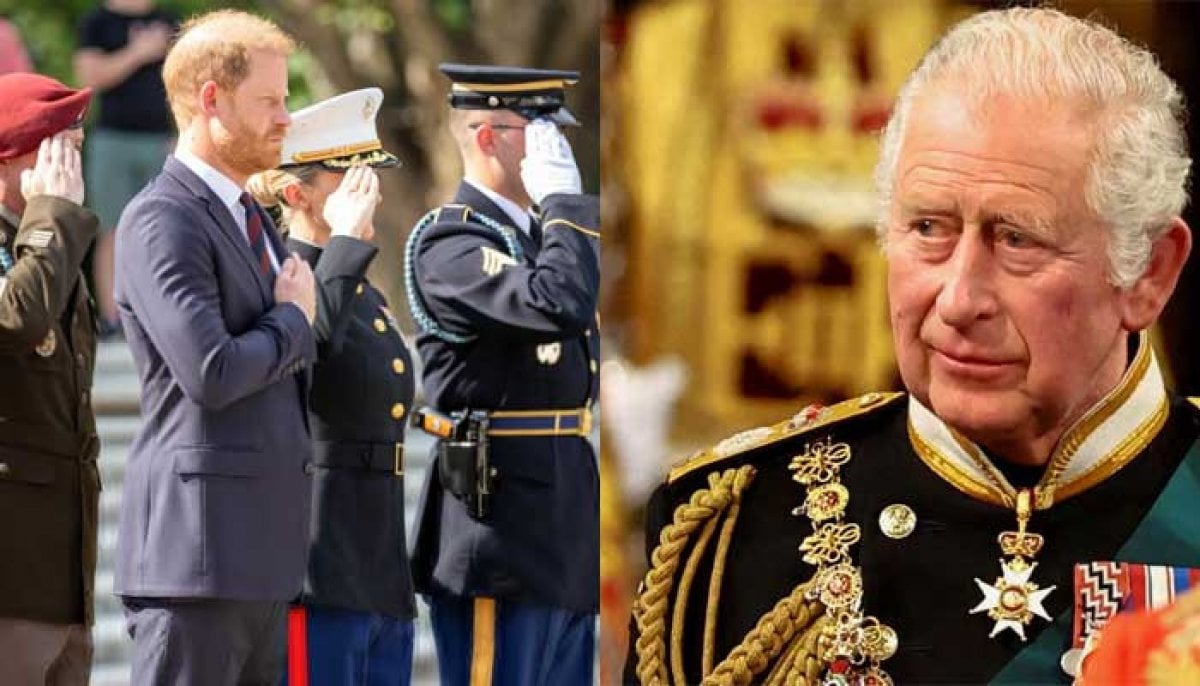 Prince Harry's US Army appearance revealed after King Charles' latest move