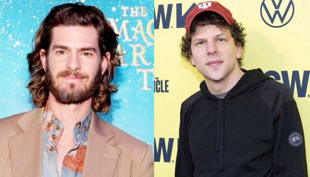 Andrew Garfield praises 'brilliant actor' Jesse Eisenberg 