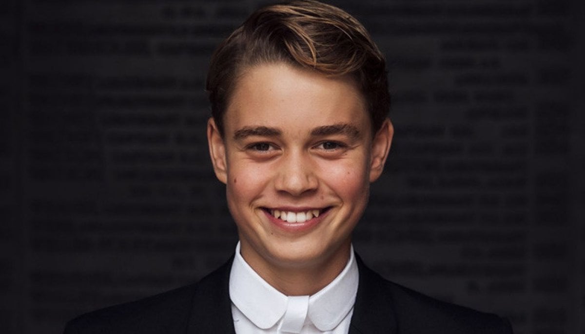 Prince George gets quiet two-word support from close relative on Eton journey