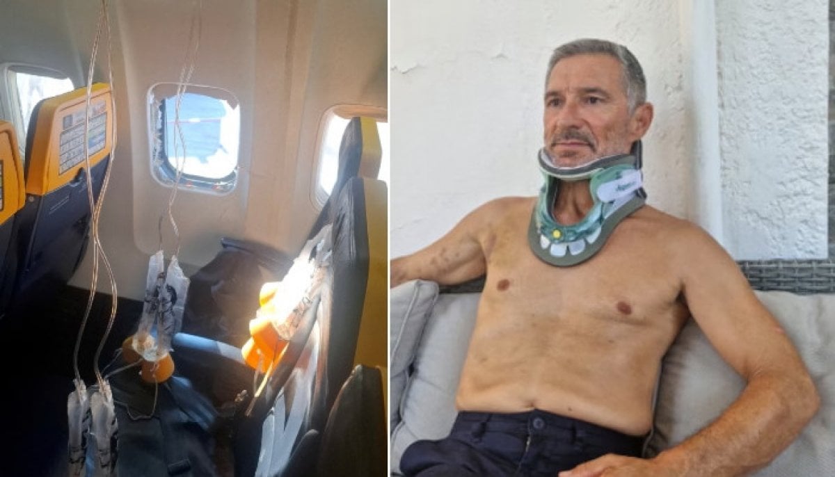Ryanair challenges injured passenger’s account of terrifying mid-air window incident