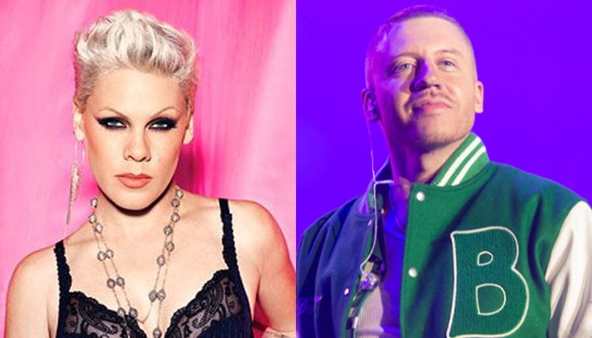 Pink admits loneliness after speaking against Macklemore