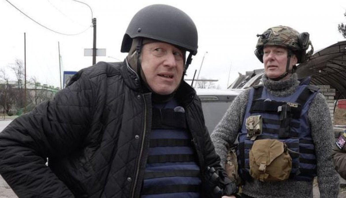 Boris Johnson’s train ‘evacuated’ after Russian drone strike near Polish border