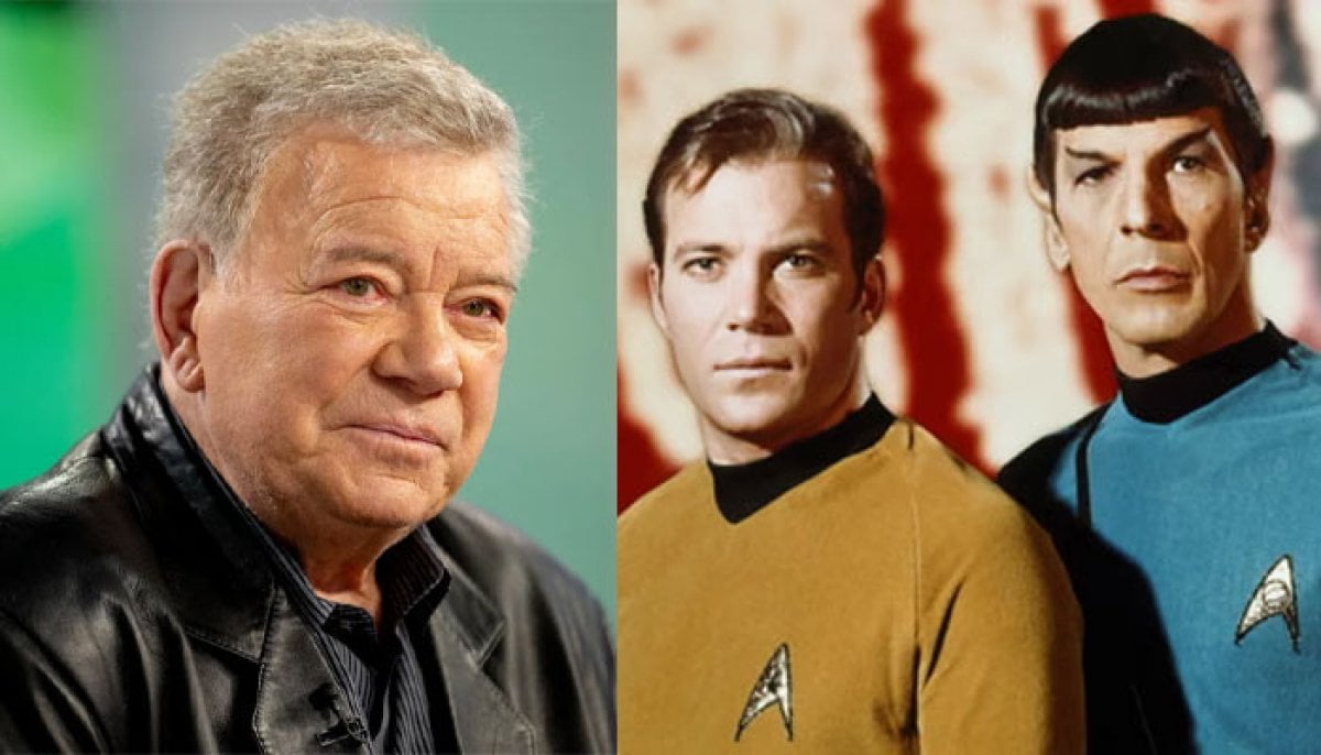 William Shatner reveals a detail almost cut from Spock's look