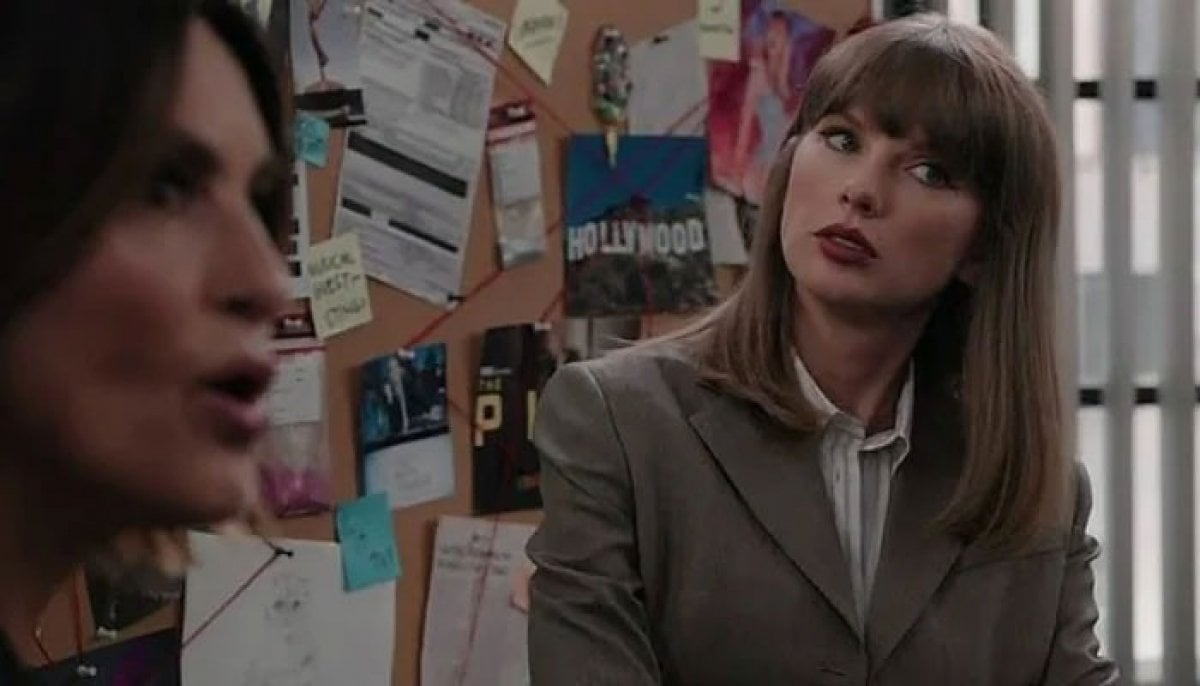 Taylor Swift brings 'SVU' cast sweet surprise while filming Emmy skit