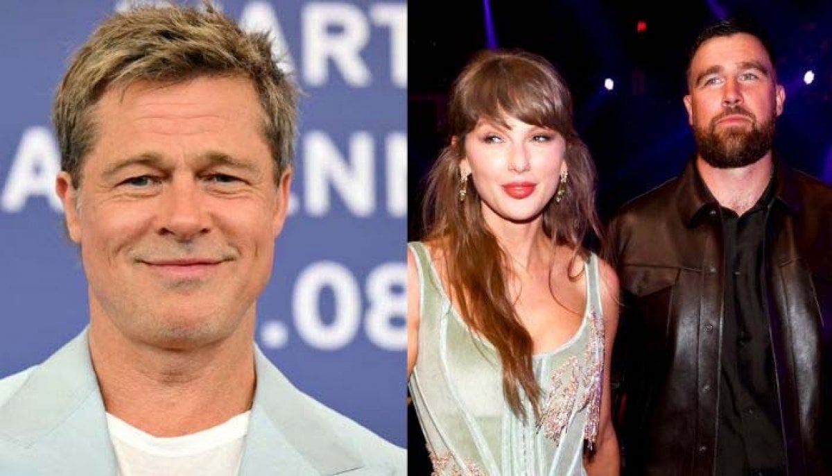 Brad Pitt reveals surprising Taylor Swift and Travis Kelce wedding moment