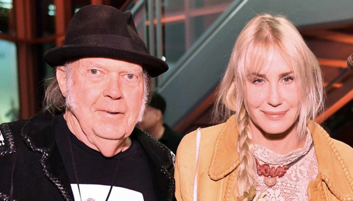Neil Young expresses love for his wife, Daryl Hannah, in sweet song