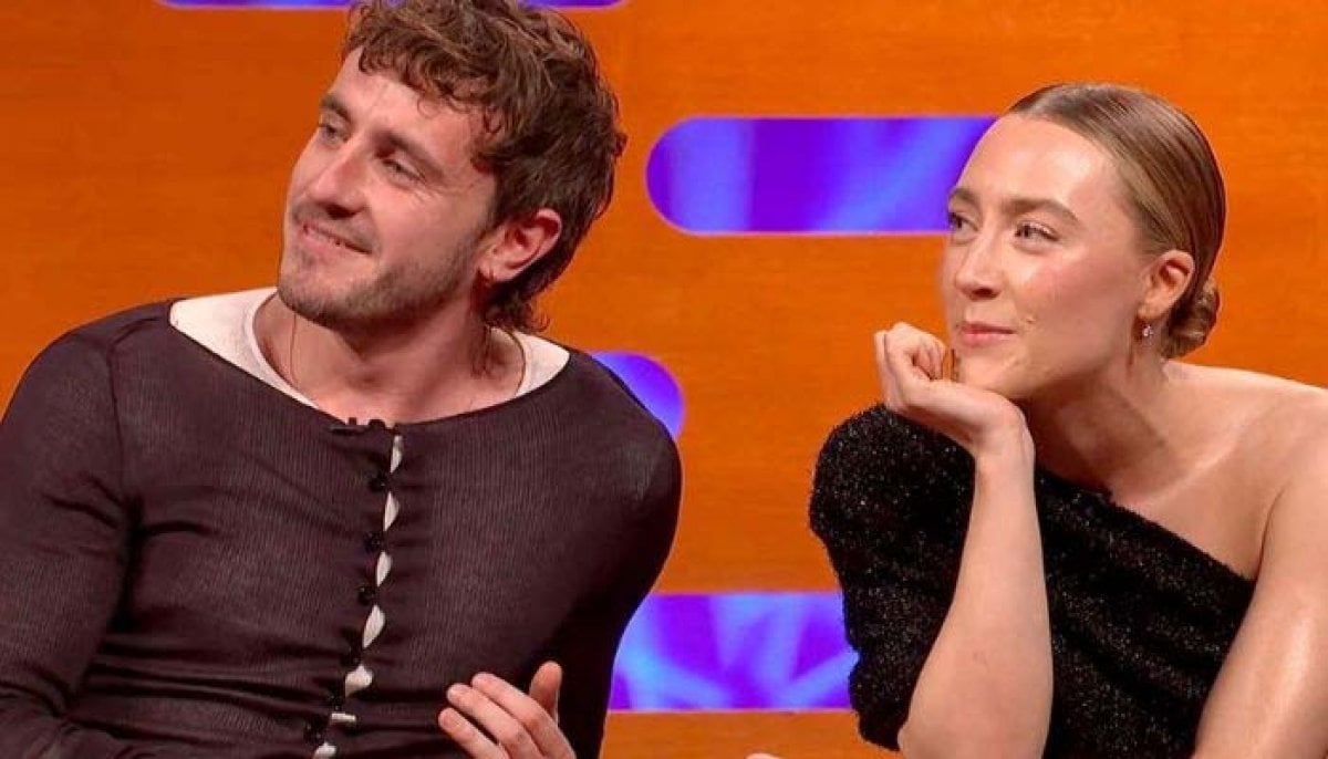 Saoirse Ronan talks about on-screen reunion with Paul Mescal in ‘The Beatles’