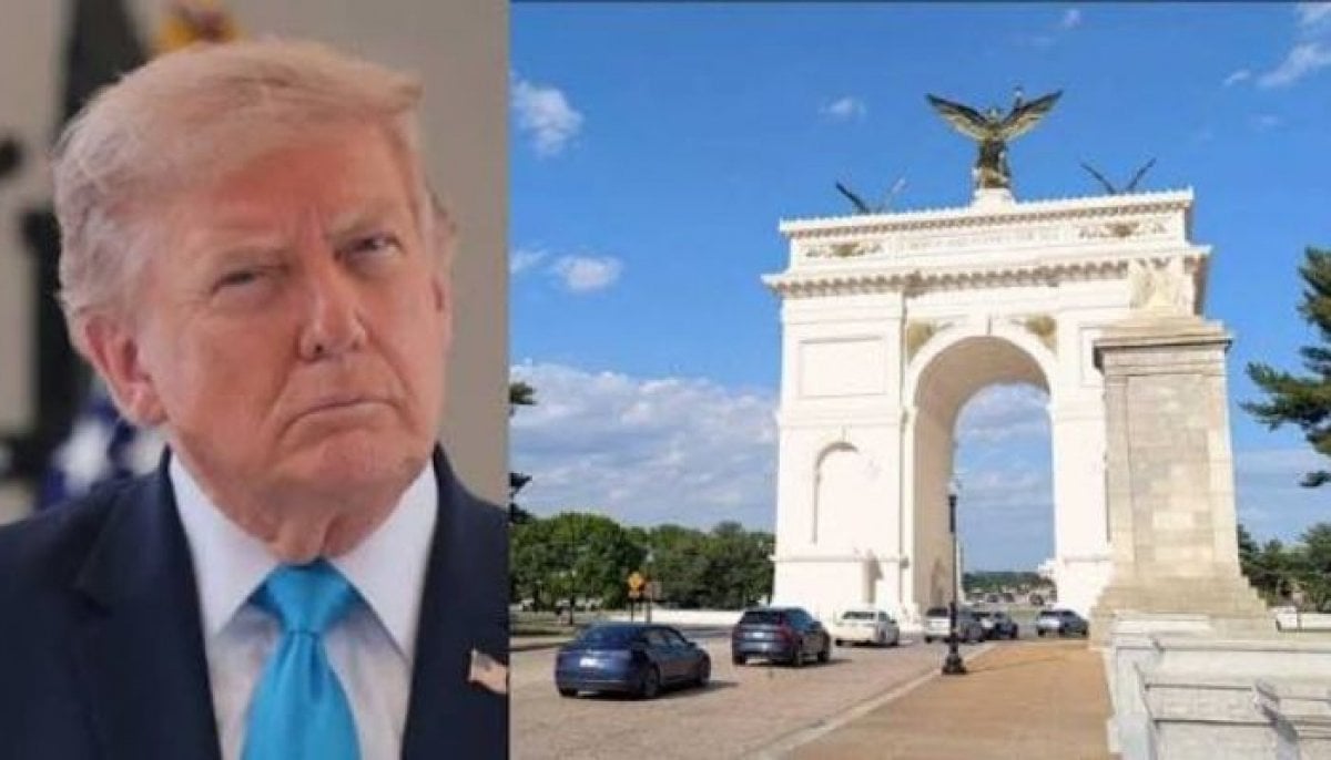 Inside Trump’s plan to transform triumphal arch plan into military complex
