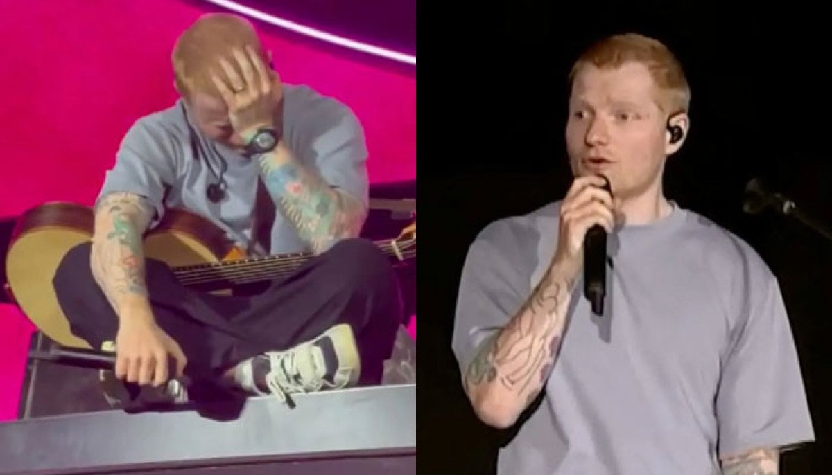 Ed Sheeran makes shock admission onstage about family amid ongoing fallout