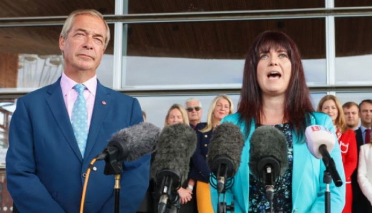 Nigel Farage names Helen Jenner as new Reform UK leader in Wales after pedecessor's arrest