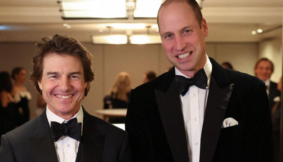 Tom Cruise praises Prince William's style at film premiere