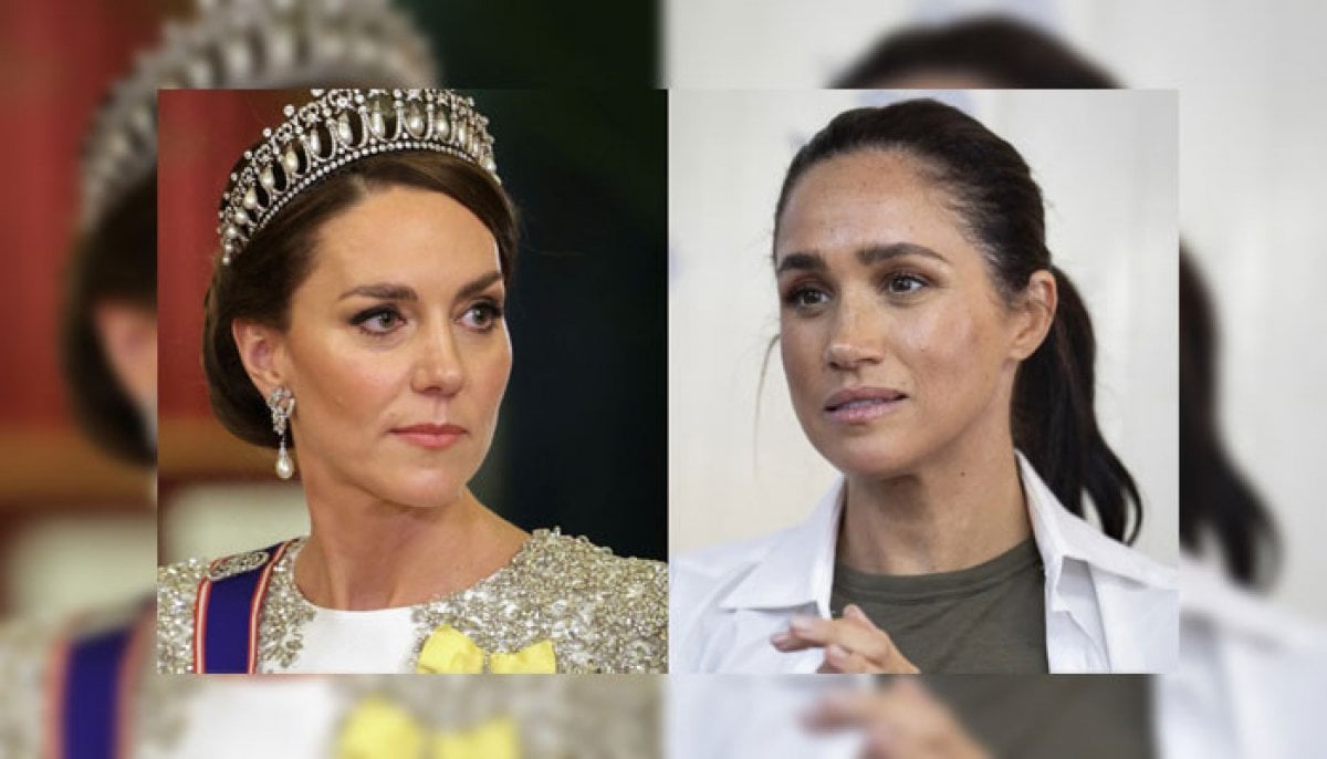 Kate Middleton 'aims' a secret message at Meghan Markle?