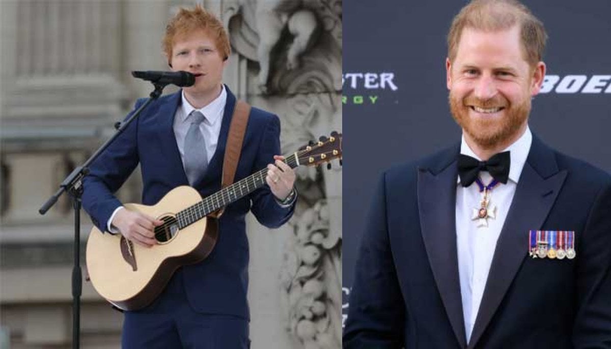Ed Sheeran's cousin branded the Prince Harry of the family
