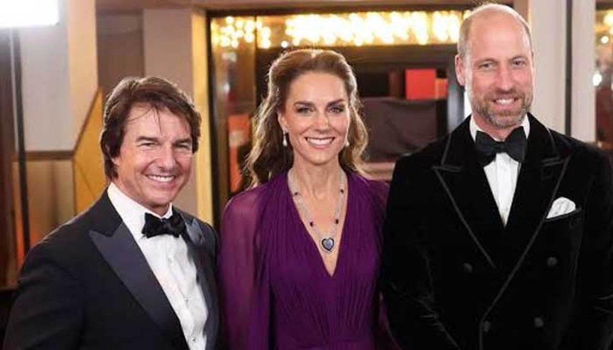Tom Cruise extols Prince William and Kate Middleton