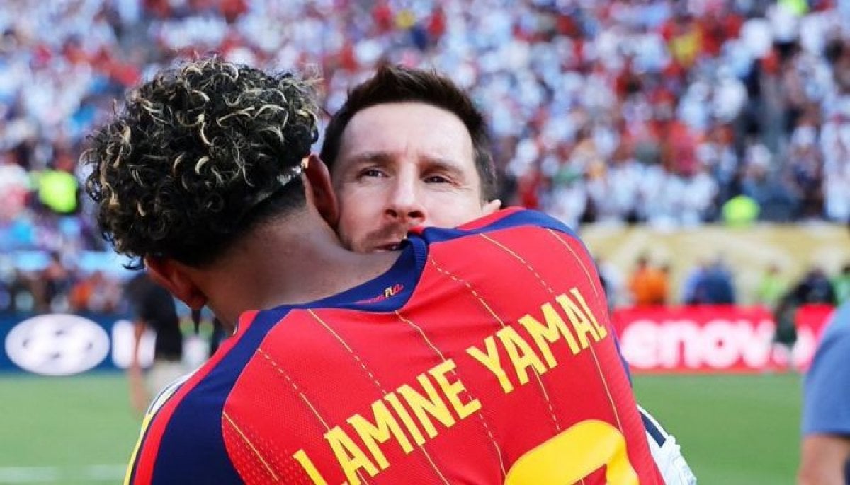 Lamine Yamal sends emotional message to Messi after World Cup final
