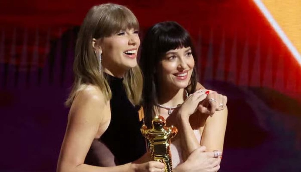 Dakota Johnson talks about Taylor Swift wedding after starring in 'Patient Zero' music video