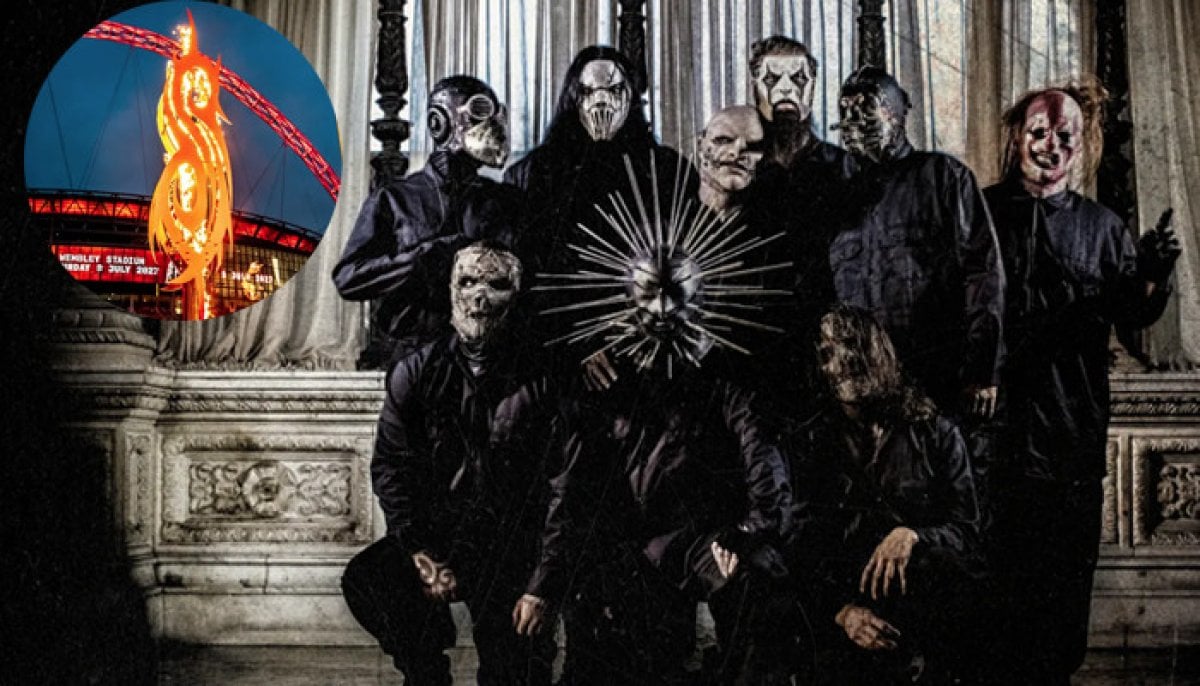 Slipknot celebrate landmark Wembley gig with iconic ‘S’ logo