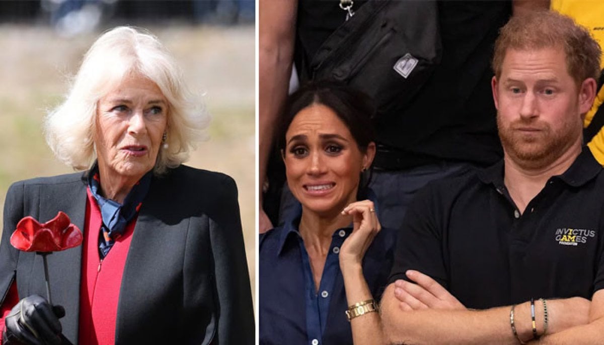 ‘Absolutely livid’ Queen Camilla zeros her anger in on Harry, Meghan