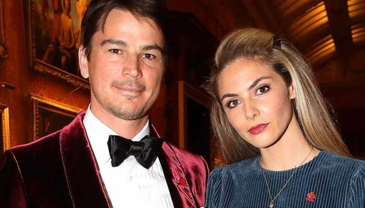 Josh Hartnett hails wife Tamsin Egerton for holding down their home