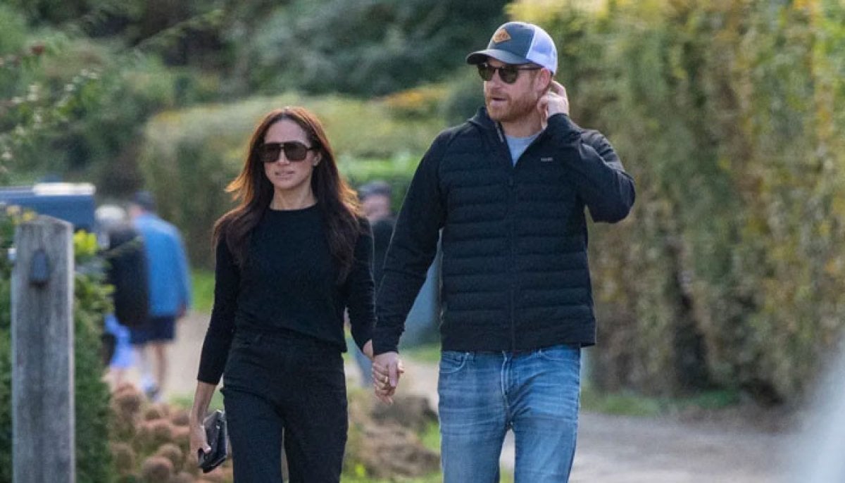 'Sympathetic' Prince Harry holds Meghan Markle's hand as Duchess fears worst