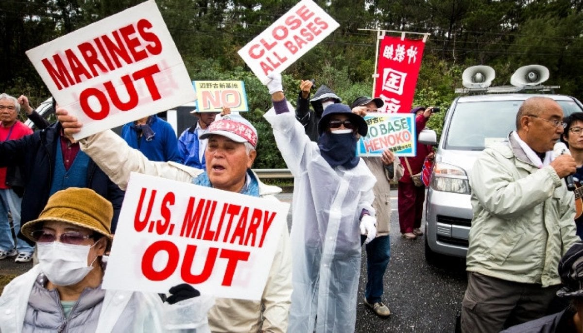 US Marine’s arrest over Okinawa killing sparks protests across Japan