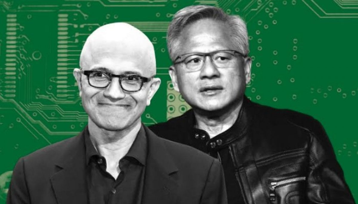Microsoft, Nvidia CEOs unveil breakthrough AI laptop at San Francisco event