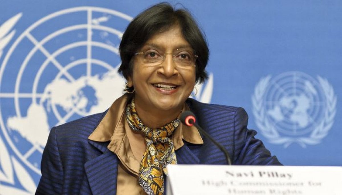 Navi Pillay wins Nobel Peace Prize for promoting peace and international law 