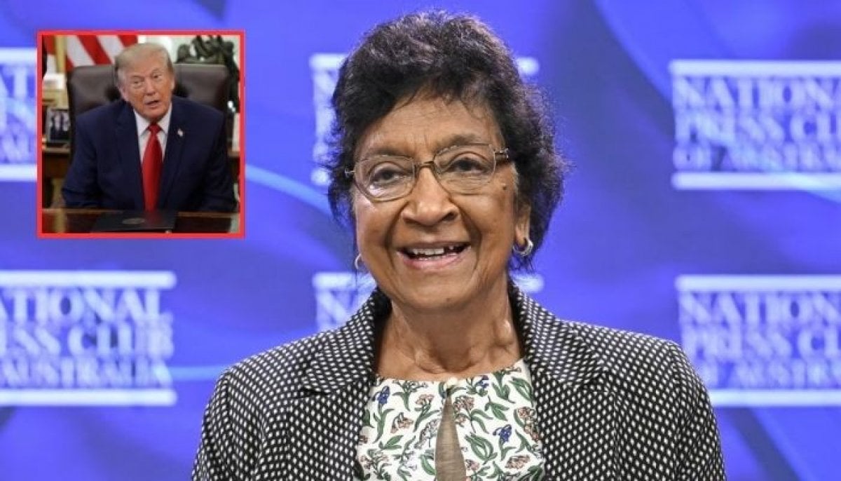 Nobel Peace winner Navi Pillay jokes about sharing prize with Trump