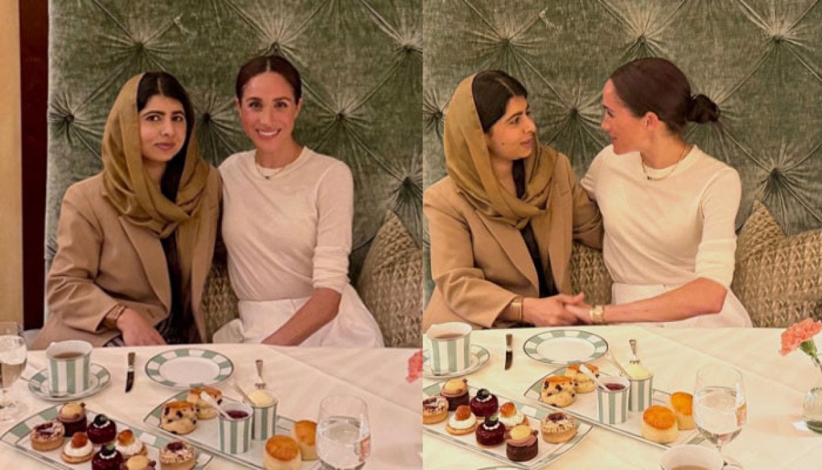 Meghan Markle joins hands with Malala Yousafzai to support girls' education