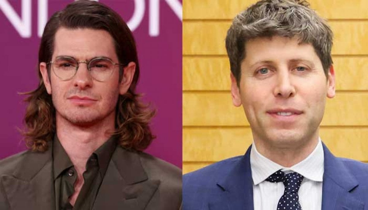 Andrew Garfield talks about Sam Altman 