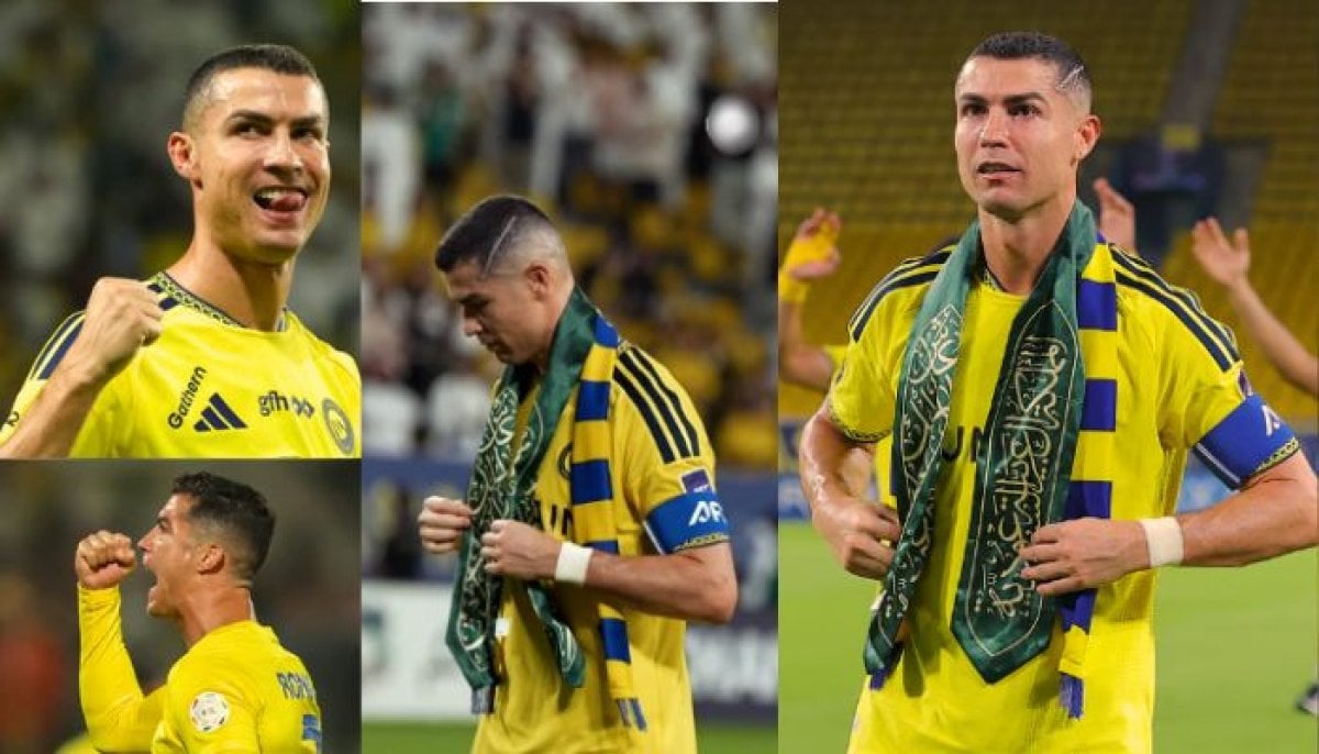 Ronaldo flaunts Saudi scarf in Al-Nassr’s win in heartfelt gesture