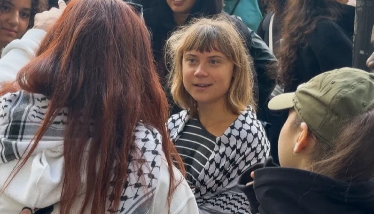 Greta Thunberg joins French students as nationwide protests enter third week