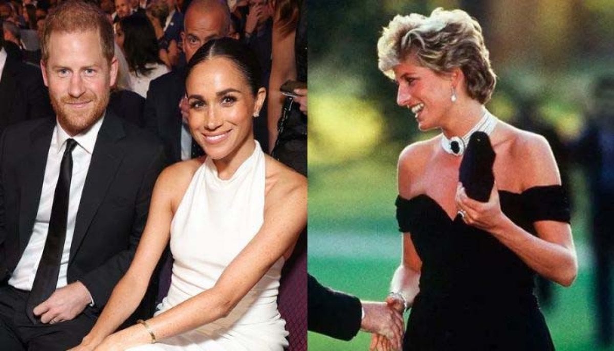 Prince Harry believes Diana ‘revenge dress’ belongs to Meghan Markle