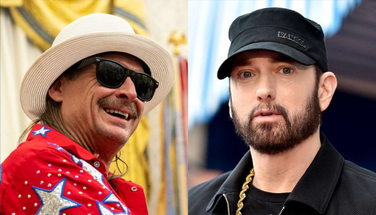 Eminem defends artistic decision to work with Kid Rock