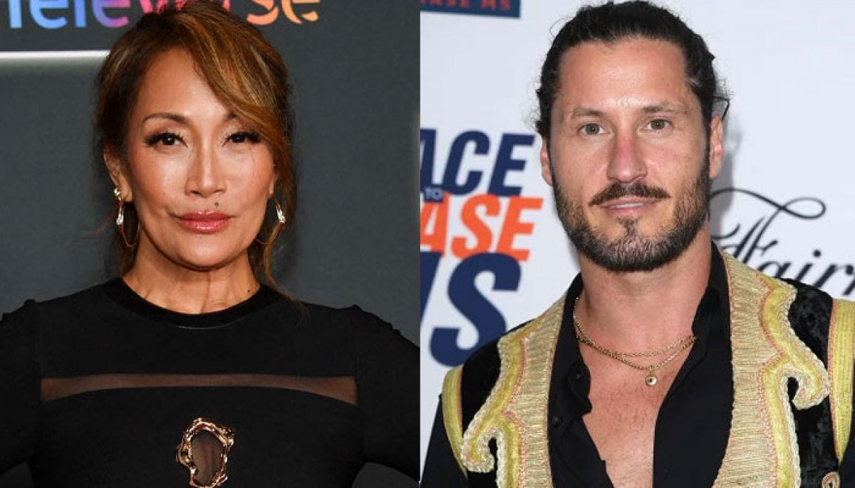 'DWTS's judge Carrie Ann speaks out after Val Chmerkovskiy's Will Smith slap remark