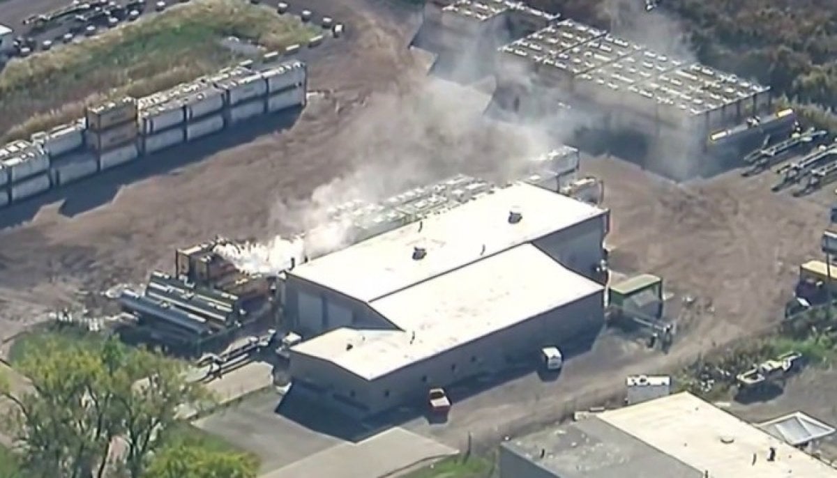 Ohio chemical tank explosion triggers mass evacuations and shelter-in-place orders in Toledo