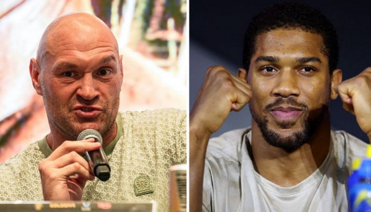 Anthony Joshua sends defiant message ahead of Tyson Fury fight: ‘I am going to stomp all over..’