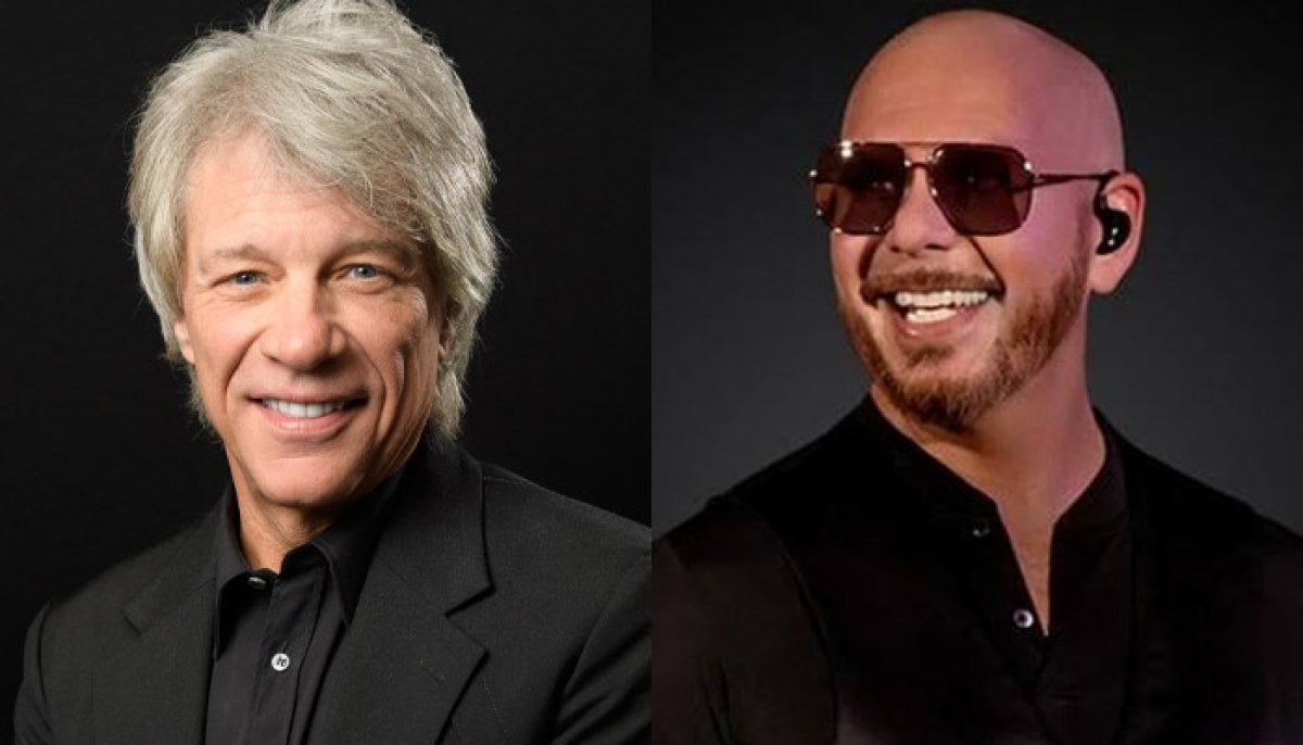Pitbull reveals surprising request from Jon Bon Jovi 