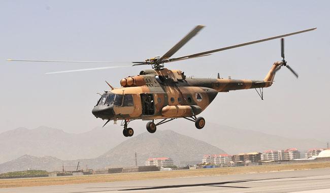 Crashed Pak helicopter transported to Kabul